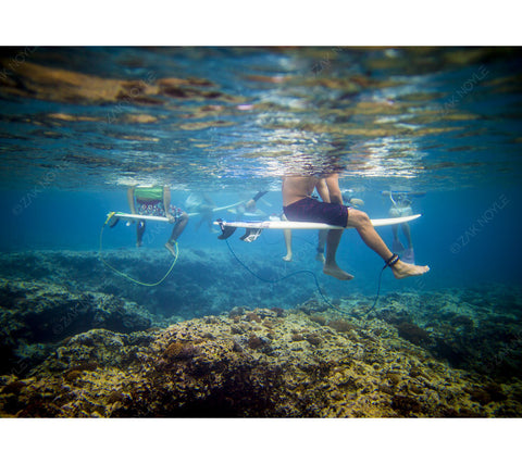 Underwater Surf photo by Hawaii Photographer Zak Noyle