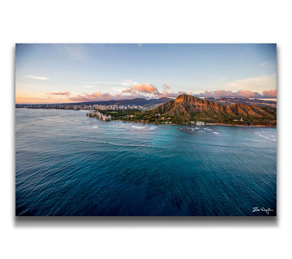 Diamond Head photo at dusk