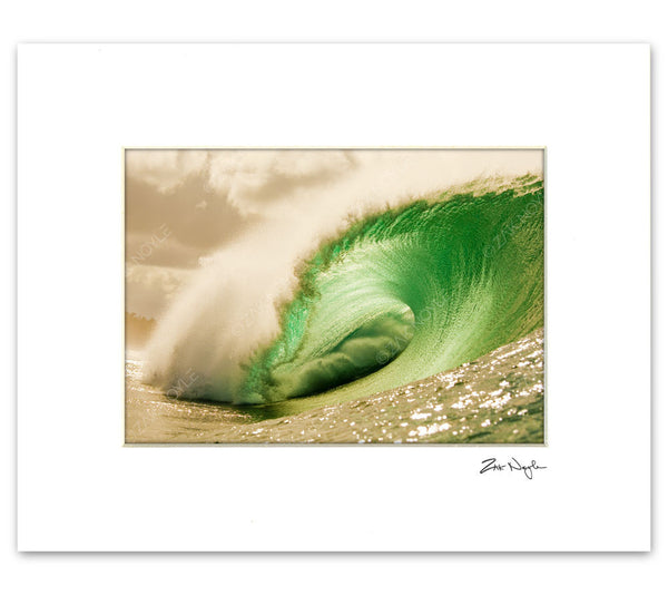 Zak Noyle photo of Pipeline from the water