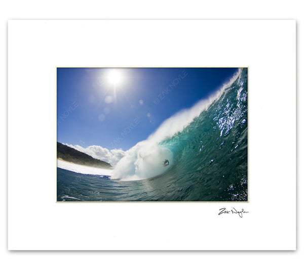 Photo of the king of pipeline body boarder at pipeline