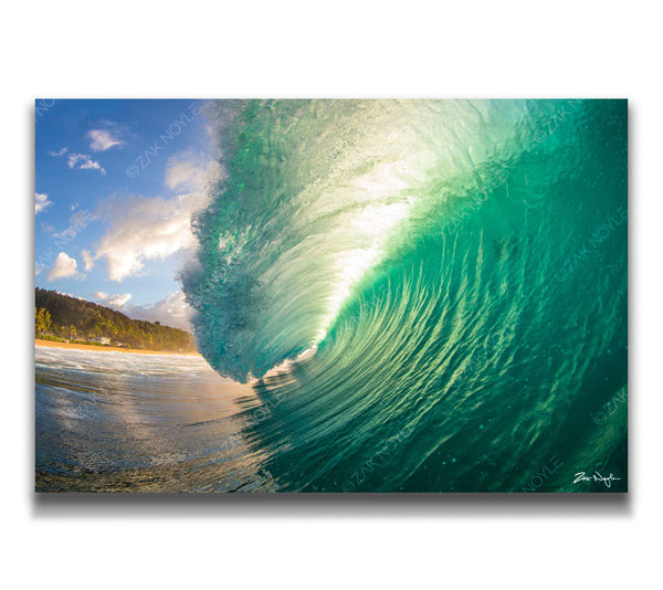 Surf photography of Pipeline on the North Shore