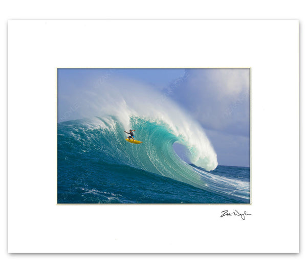 Art print of Jaws on Maui by Zak Noyle