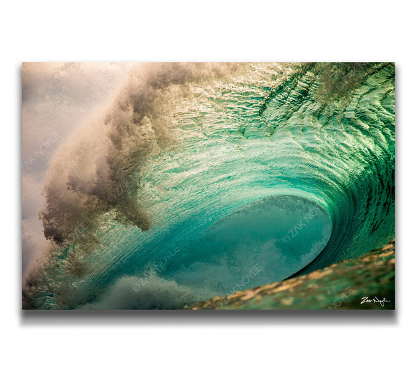 Image of Pipeline from in the water by Zak Noyle