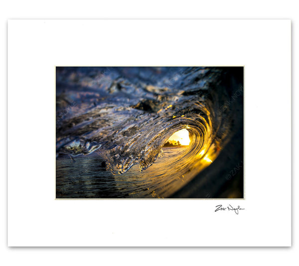 Ocean photography from inside the wave at Sandy's Beach 