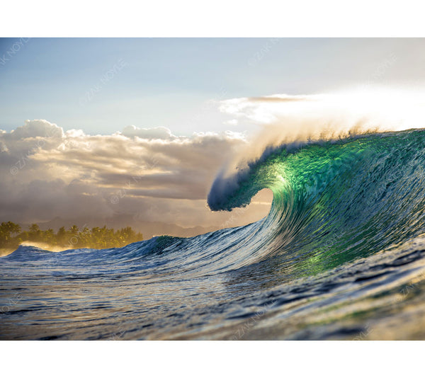 Perfect Barrel at Pipeline by Zak Noyle