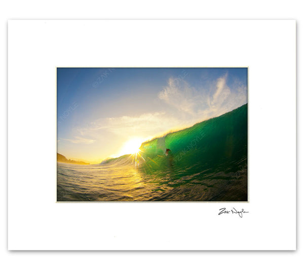 Image of the winter swell on the North Shore of Oahu