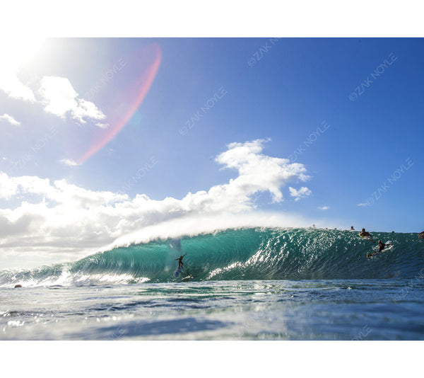 Off the Wall surf spot on the North Shore of Oahu