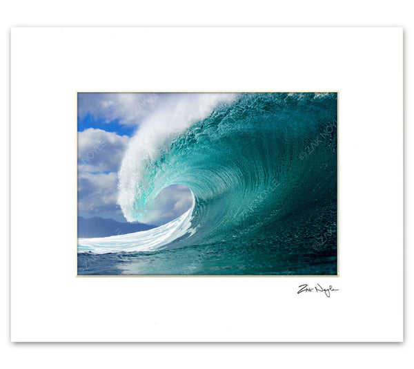 Hawaii wave photograph