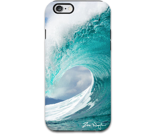 Big wave photograph printed on iPhone 6 case